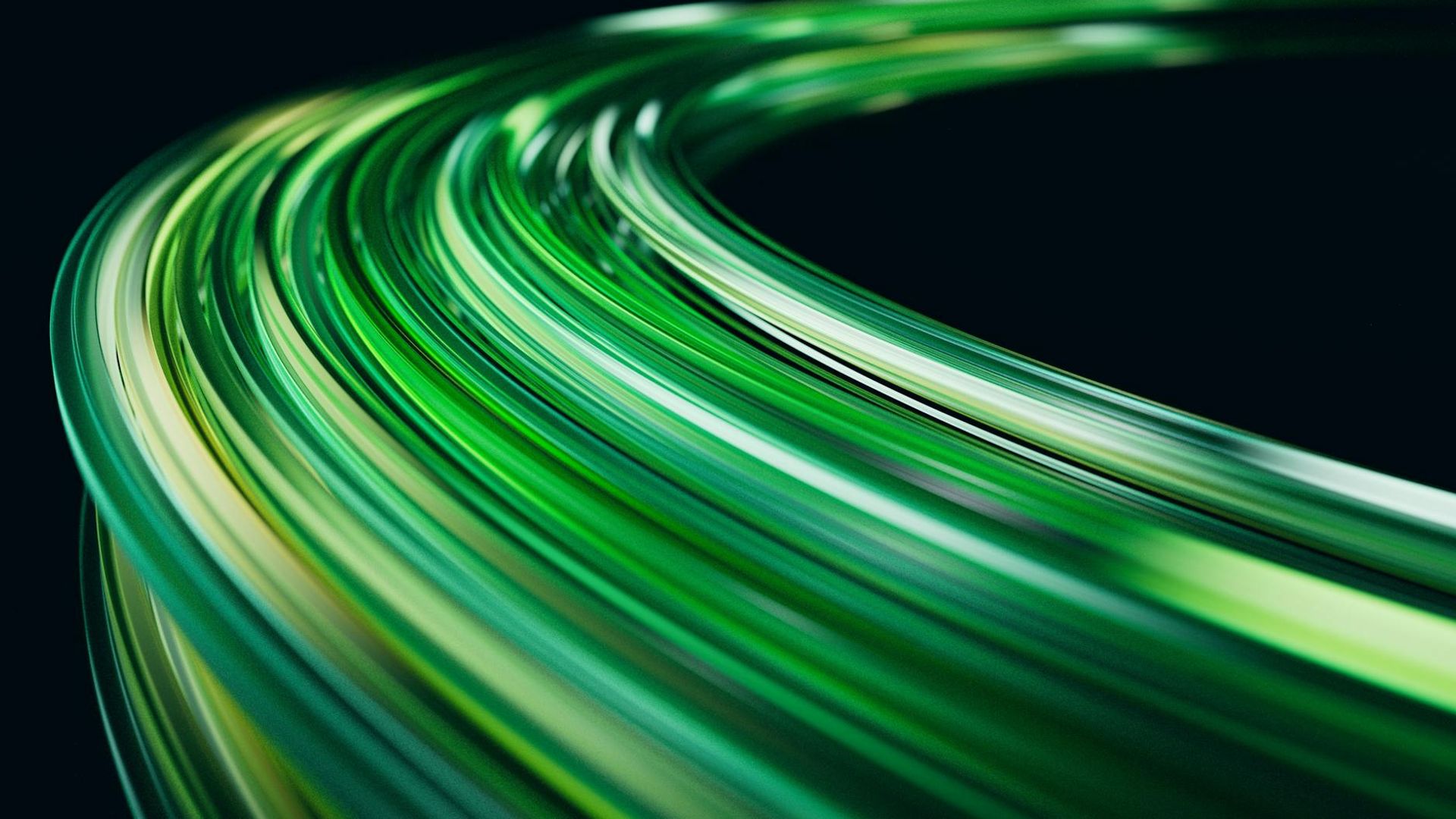 Abstract background with soft light trails suggesting movement and energy.